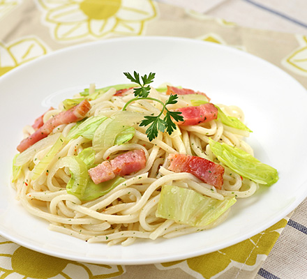 時短で簡単につくれる塩パスタ